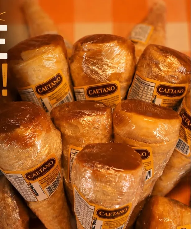 Canudos de doce de leite da marca Caetano, distribuídos pela Senhor Paçoca